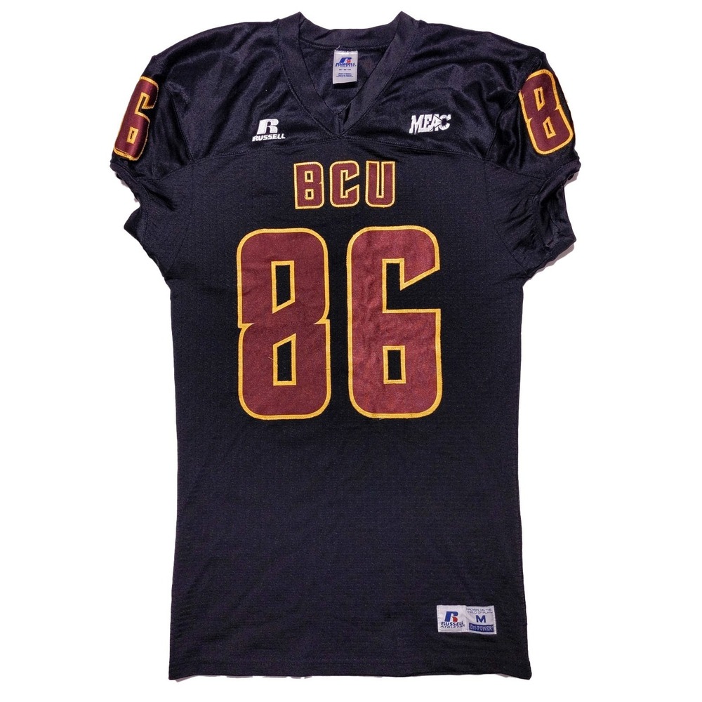 RUSSELL ATHLETIC Bethune-Cookman Wildcats BCU Football Jersey Team Issue‎ Medium